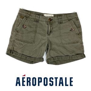 Aeropastale Olive Gree Casual Short Size 3/4